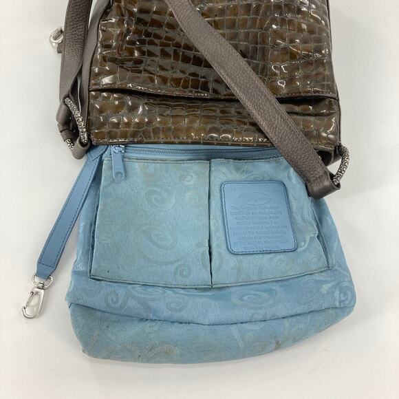 Brighton (Medium) brown, Carmel animal print shoulder bag - Picture 8 of 11